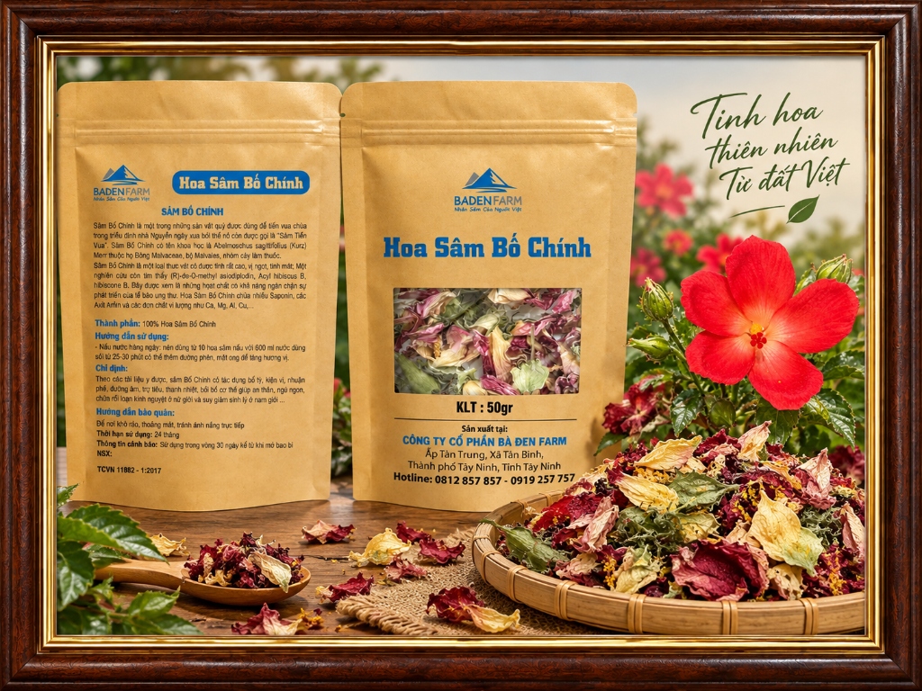 Trà Hoa Sâm Tứ Vị